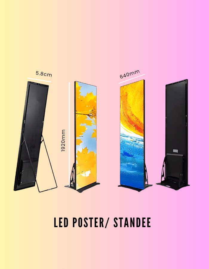 Vescctv - Home - Led Poster / Standee